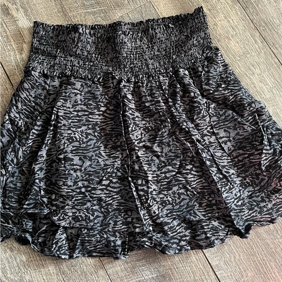 Rails Black and Gray Mini Skirt - Picture 3 of 8